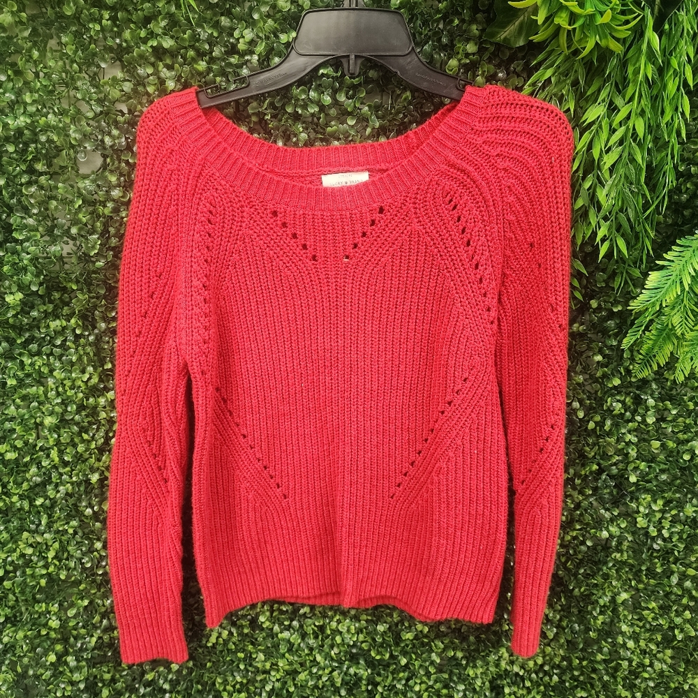 Lucky Brand Red Women's Sweater - Picture 2 of 3